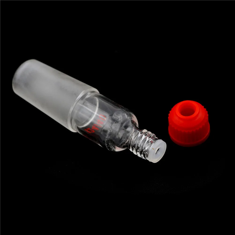 Glass Thermometer Adapter Thread Ground Scock Joint Plastic Screw Bushing Lab Supplies 24/40