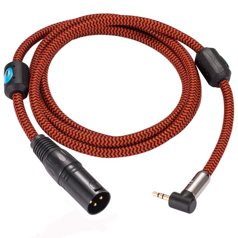 Audiophile Condenser Microphone Cable Angle 1/8