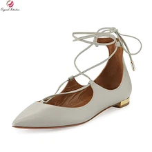 Дизайн; Новинка; Великолепные женские туфли на плоской подошве; пикантные туфли на плоской подошве с острым носком; модная обувь черного, серого, красного цвета; женская обувь; большие размеры США 4-15