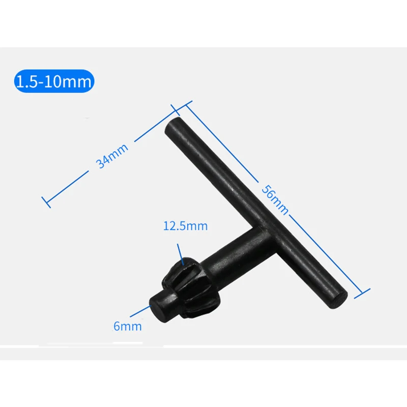 Металлическое Крепление шпиля сверлильный патрон и гаечный Ключ патрон быстрого изменения сверлильный патрон ключ Т образный ручка для