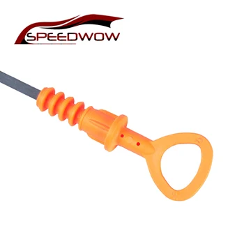 

SPEEDWOW 57cm Car Engine Oil Dipstick Fluid Level Dip Stick Measure Tool For Volkswagen polo Golf Passat For Audi OE# 06B115611R