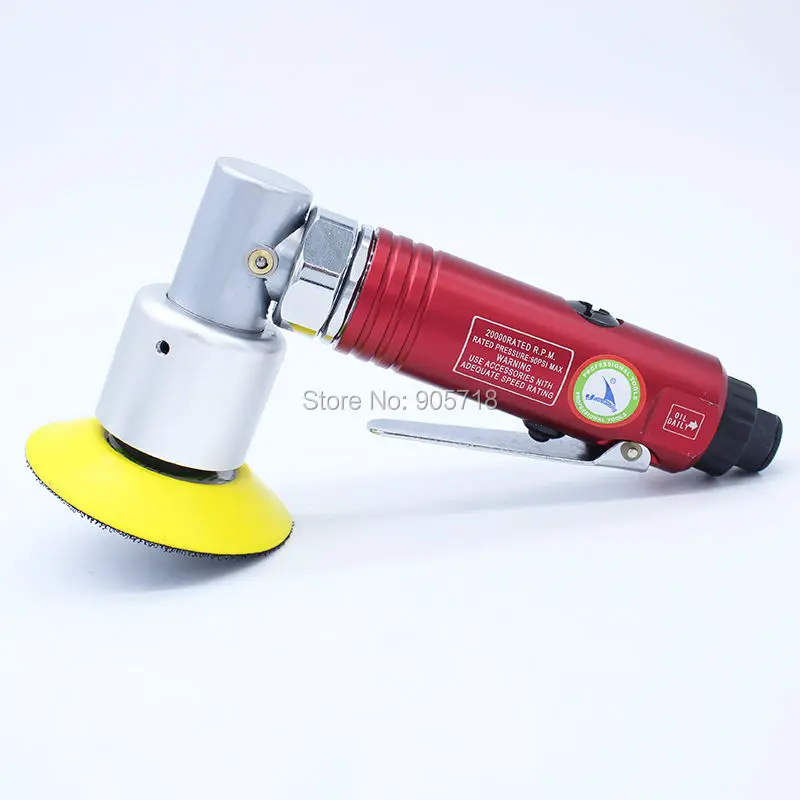3" Air Sander Pneumatic Polishing Machine 90 Degree Pneumatic Polisher