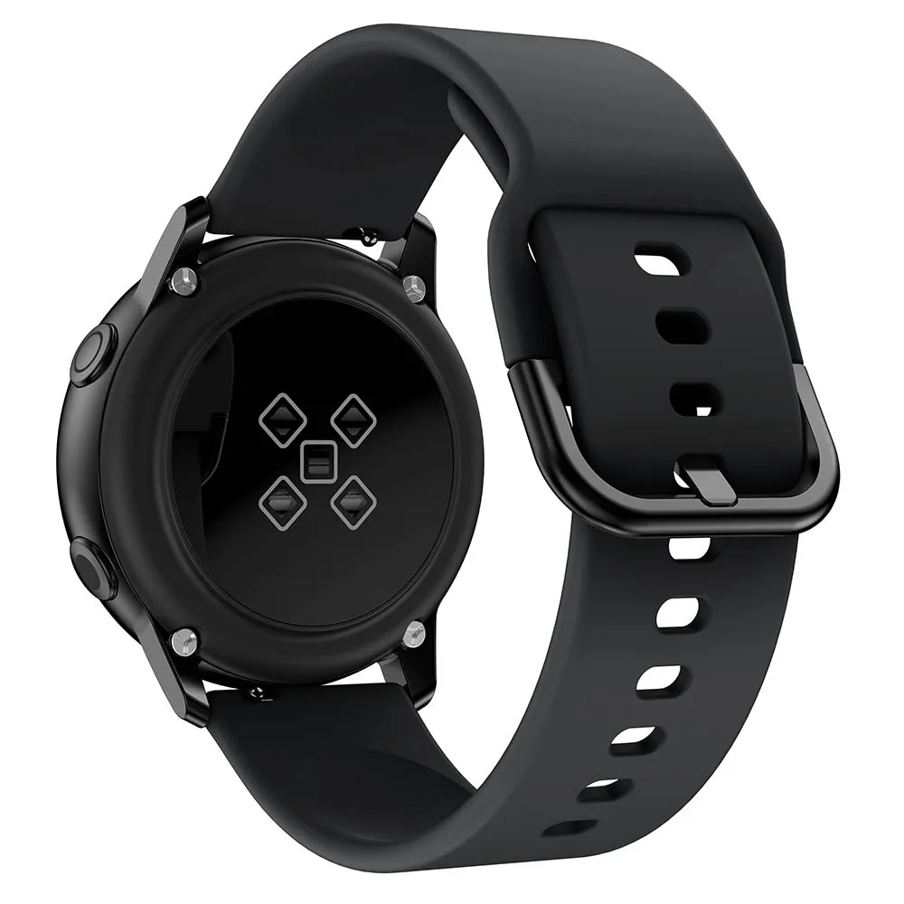 Для samsung Galaxy watch 42 мм, ремешок 20 мм, силиконовый S2, спортивный сменный ремешок для Galaxy Watch Active 2, браслет на запястье