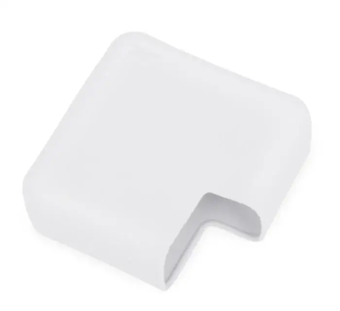 Силиконовый защитный чехол для зарядного устройства, аксессуары для ноутбуков, для Apple MacBook Air Pro retina 11 12 13 15, чехол для Mac Book Cover Coque - Цвет: Белый