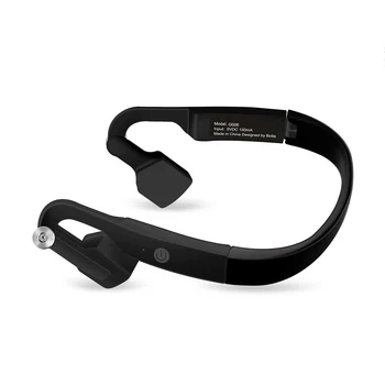 

Portable Bone Conduction Headphones IP55 Waterproof Stereo Sports Headset Wireless Bluetooth Earphone with Microphone