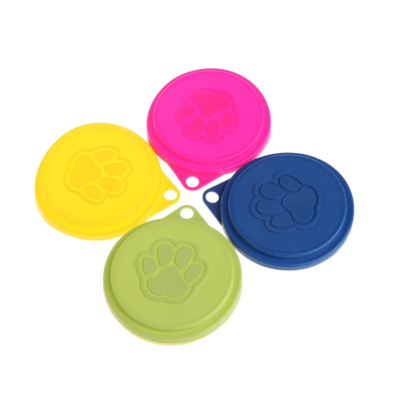 new-pet-food-can-cover-silicone-storage-cap-dog-cat-reusable-color