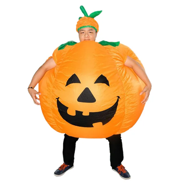 Halloween Inflatable Pumpkin Costume for Women Men Halloween Adult ...