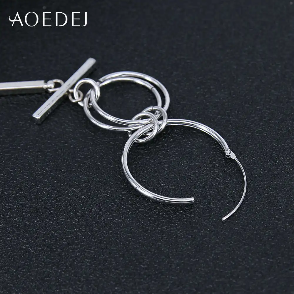 AOEDEJ V BTS Earrings DNA Korean Earrings Long Men Bangtan Boys V DNA