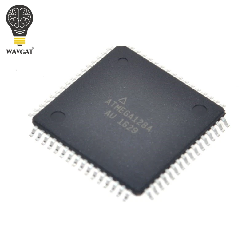 Бесплатная доставка ATMEGA128A AU ATMEGA128 8 битный микроконтроллер с 128 К байт в Системы