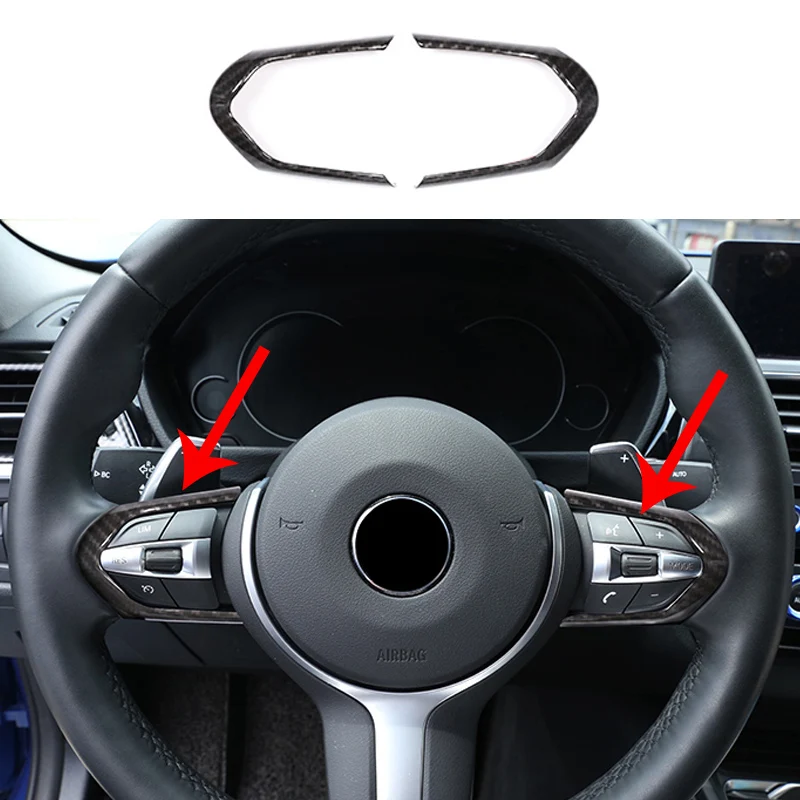 ABS углеродное волокно Chrom накладка на руль для BMW M Performance F20 F22 F21 F30 F32 F33 F36 F06 F12 F13 X5 F15
