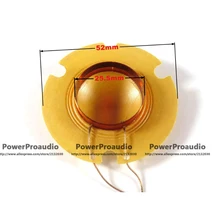 25,5 мм диафрагмы твитеры громкоговоритель динамик Голосовая Катушка 8 Ом