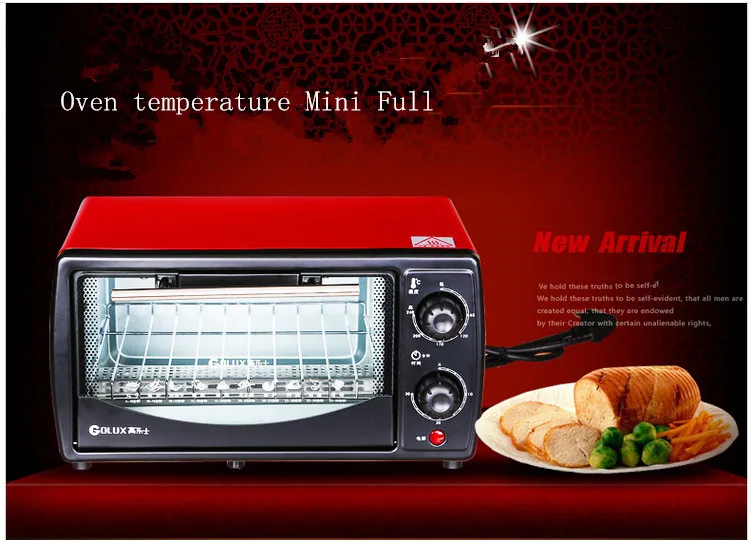 Golux Kores G12a Multifunction Mini Household Electric Oven Baking Oven
