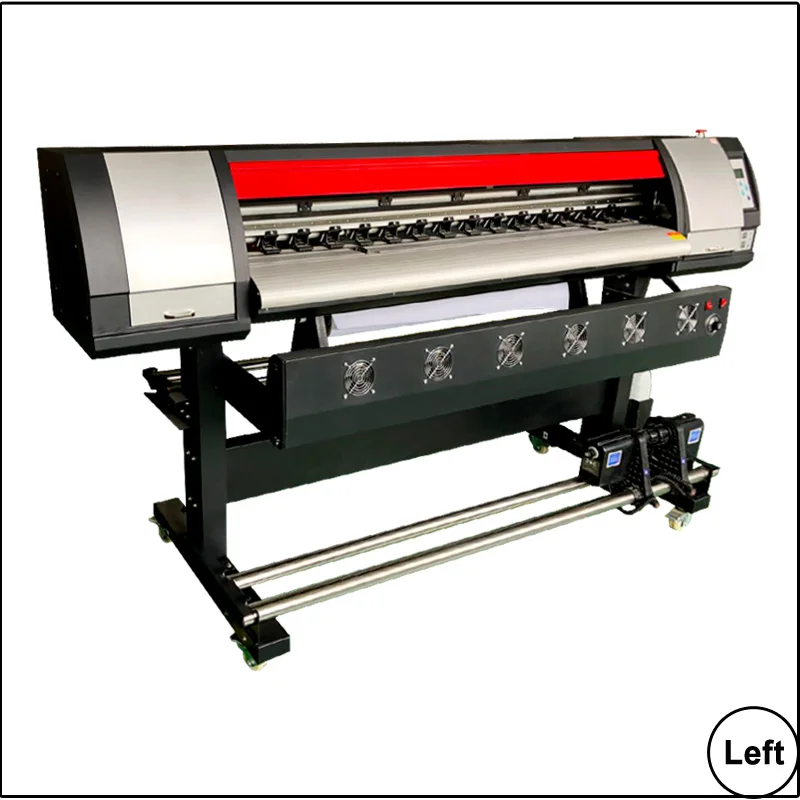 Широкоформатный нумерационный струйный принтер 165 см наружный или внутренний эко сольвентный принтер с XP 600 головкой для PP/винил