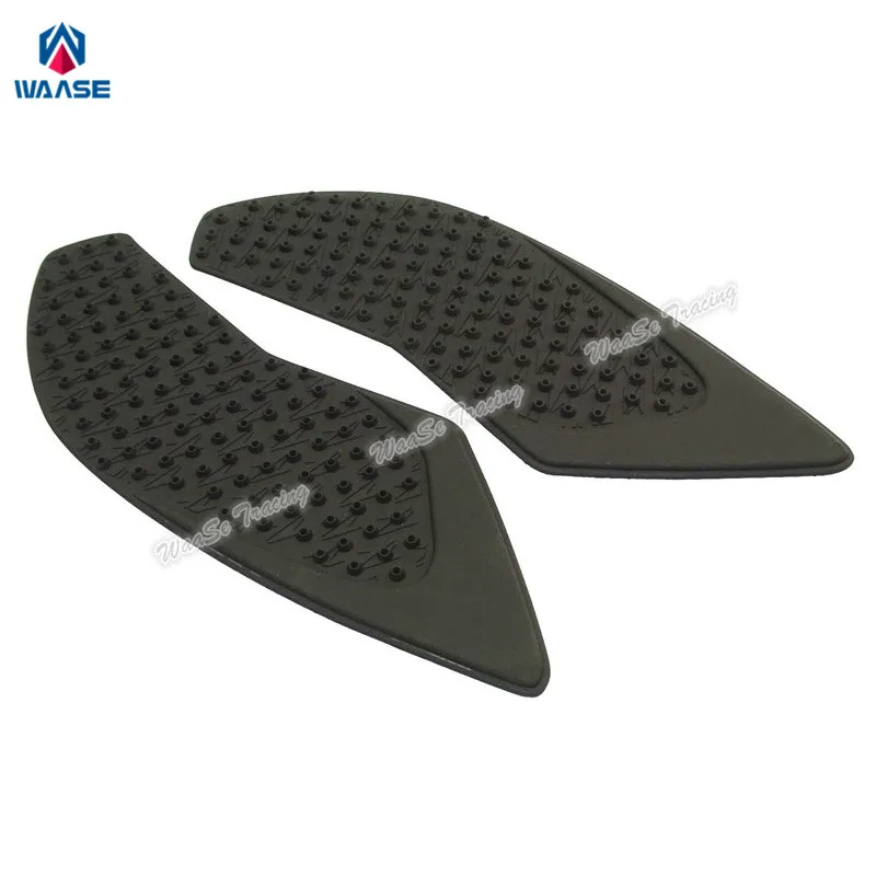 

waase Motorcycle Tank Pad Protector Sticker Decal Gas Knee Grip Tank Traction Pad Side For Yamaha YZF R1 2015 2016
