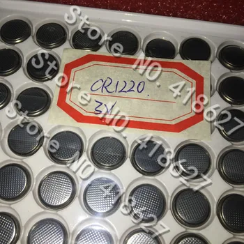 

200PCS/LOT 3V button battery CR1220 3V coin cell diameter 12MM