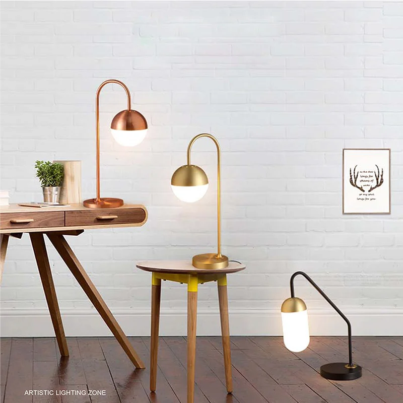  Livewin Modern Colorful LED Desk Lamps Home decor Folding Table Lamba Office Night Reading lampara 