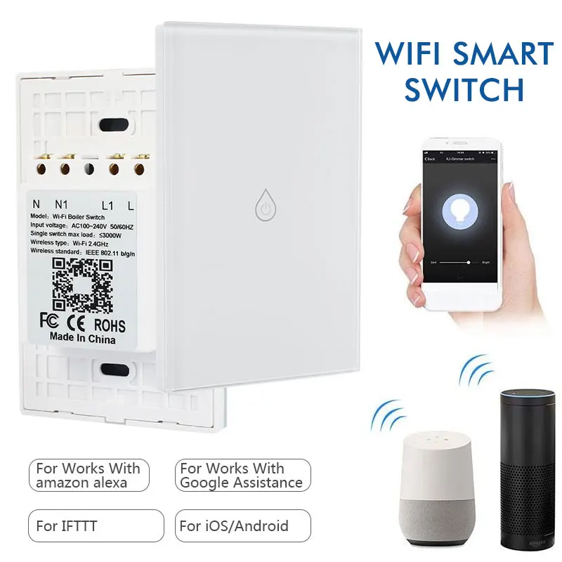 Wifi переключатель водонагревателя котел голосового управления умный