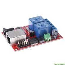 LAN Ethernet 2 Way Relay Board Delay Switch TCP/UDP Controller Module WEB Server Great Value LAN Ethernet 2 Way Relay Board Delay Switch TCP/UDP Controller Module WEB Server Great Value