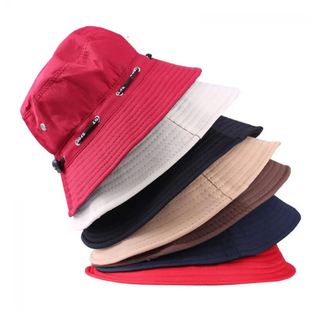 

Unisex Women Men Bucket Hat Boonie Hunting Fishing Outdoor Cap Men's Summer Autumn Sun Hats 2017 Hot Sale