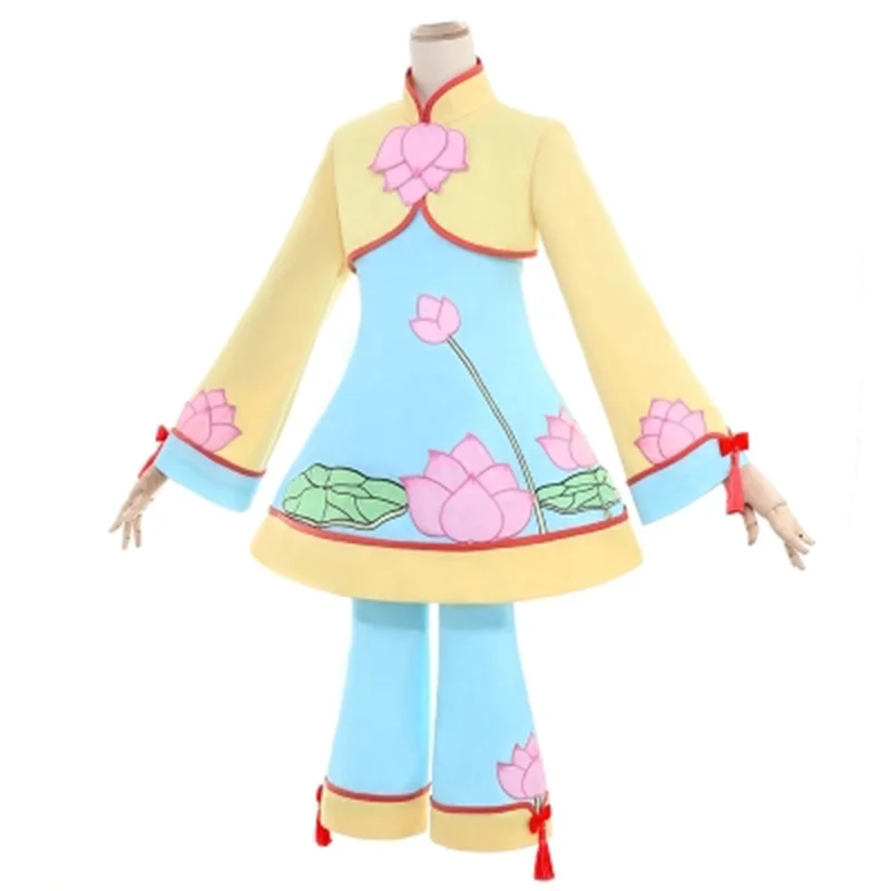 Горячая аниме Косплэй CardCaptor Sakura Kinomoto костюм Сакура card captor лотоса на Хэллоуин