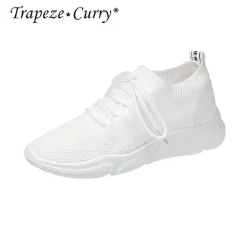 

New listing hot sale Spring and summer women Flying line Breathable running shoes sports shoes TF09