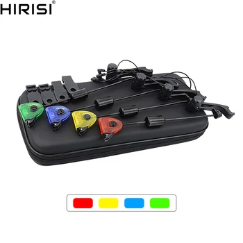 BIG PROMO ❤️ LED Carp Fishing Swingers Set in Case for Bite Alarm Bite Indicators B2002 - discount item 22% OFF Sports & Entertainment