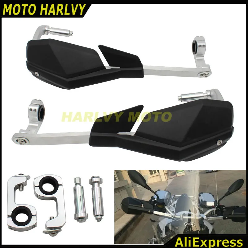

new motorcycle wind shield handle hand guards plastic motocross transparent handguards For BMW F650GS F800GS F700GS 08-16