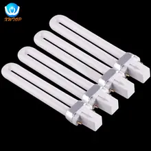 Hot New Professional Electronic 4pcs 9W Nail Dryer UV Lamp Light Bulb Tube Replacement Art Nail Polish Manicure