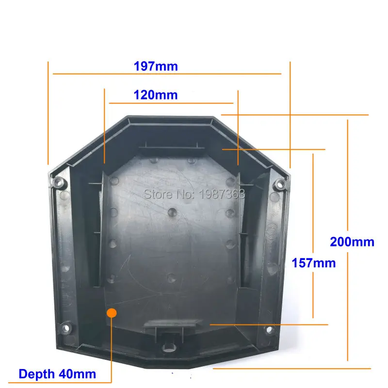 

Electric skateboard Battery box and controller box to fit 18650 battery pack and controller