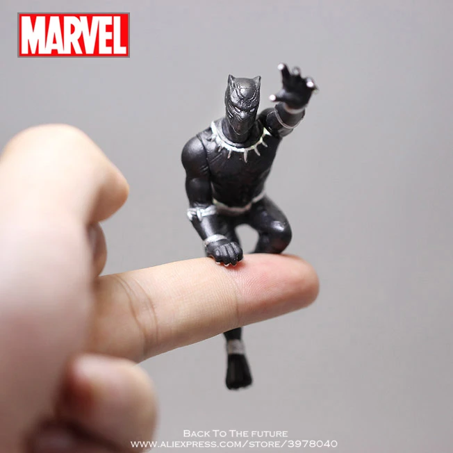 Deadpool Black Panther Mini Figura De Acción Figura Modelo Groot Colección de PVC NUEVO