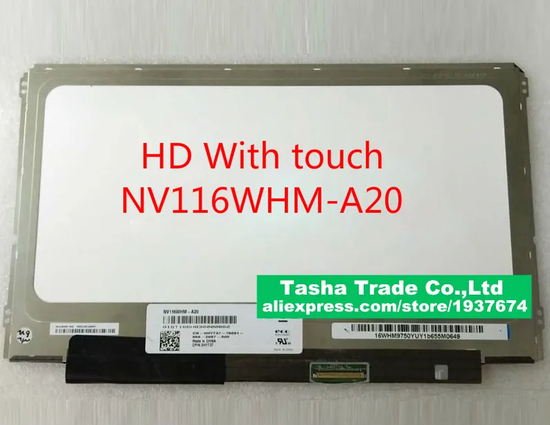 

For Dell Chromebook 11 3120 P22T Digitizer LCD Assembly HYT37 07KKCG NV116WHM-A20 NV116WHM