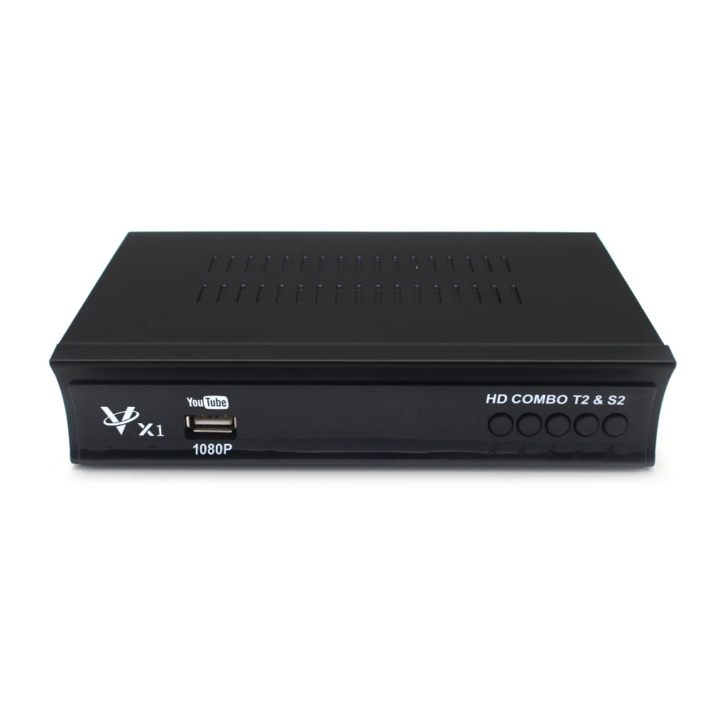 Vmade DVB-T2 DVB-S2 Combo TV Tuner HD Digital Terrestrial Satellite Receiver H.264 MPEG-2/4 Support Dolby AC3 Cccam IPTV Youtube