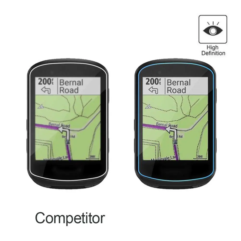 3 шт Защитная пленка для экрана для Garmin Edge 530/830 закаленного стекла