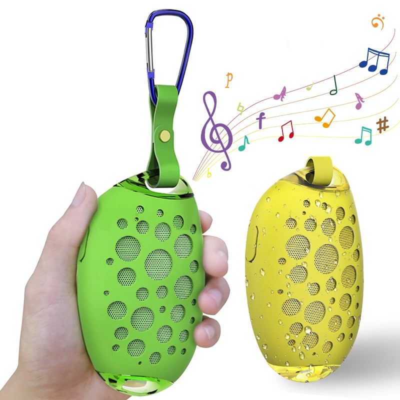 

MG-X1 Wireless Bluetooth Speaker Mango Shape Portable Stereo Music Player with Microphone Waterproof Support Hands-free Call