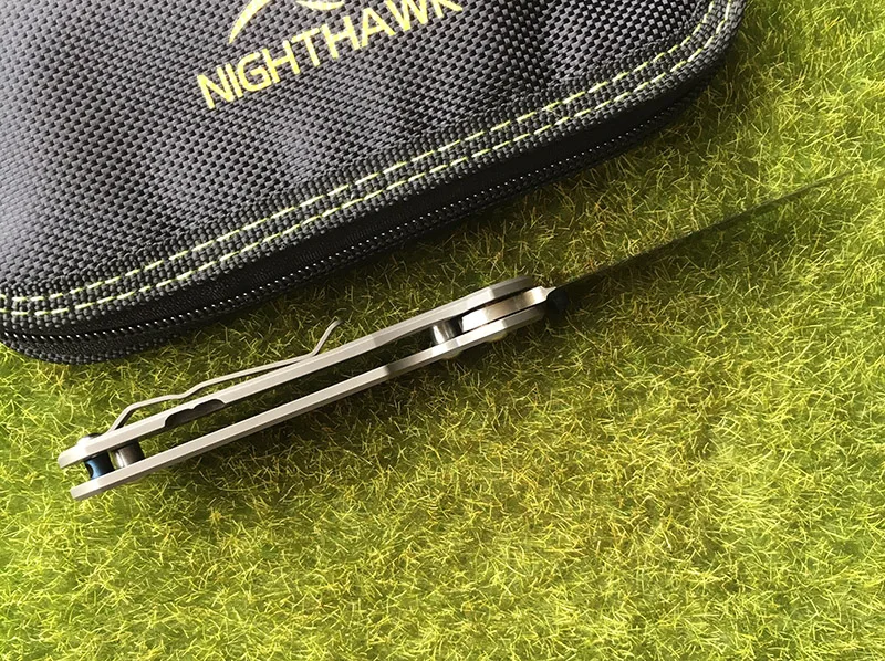 NIGHTHAWK маленький sebenza 21 походный складной нож D2 лезвие титановая ручка Универсальный походный охотничий Подарок Карманные Ножи EDC инструмент
