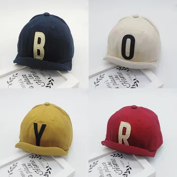 

HIgh Quality Baby Hats Boys Girls Cute Children Caps Hats Child Adjustable Sun Protection Letter Print Casual Visors