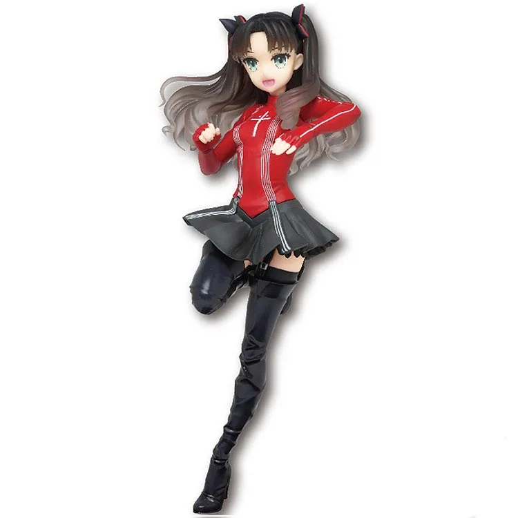 18cm Japanese Original Anime Figure Fate Extra Fgo Last Encore Tohsaka Rin Action Figure Collectible Model Toys Action Figures Aliexpress