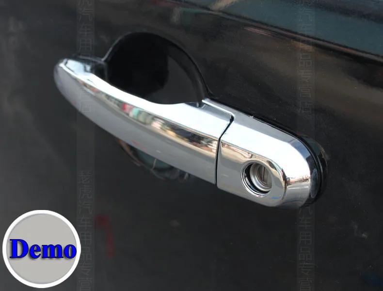 Chrome Door Handle Covers For Hyundai Tucson JM 2004-2009 (10)