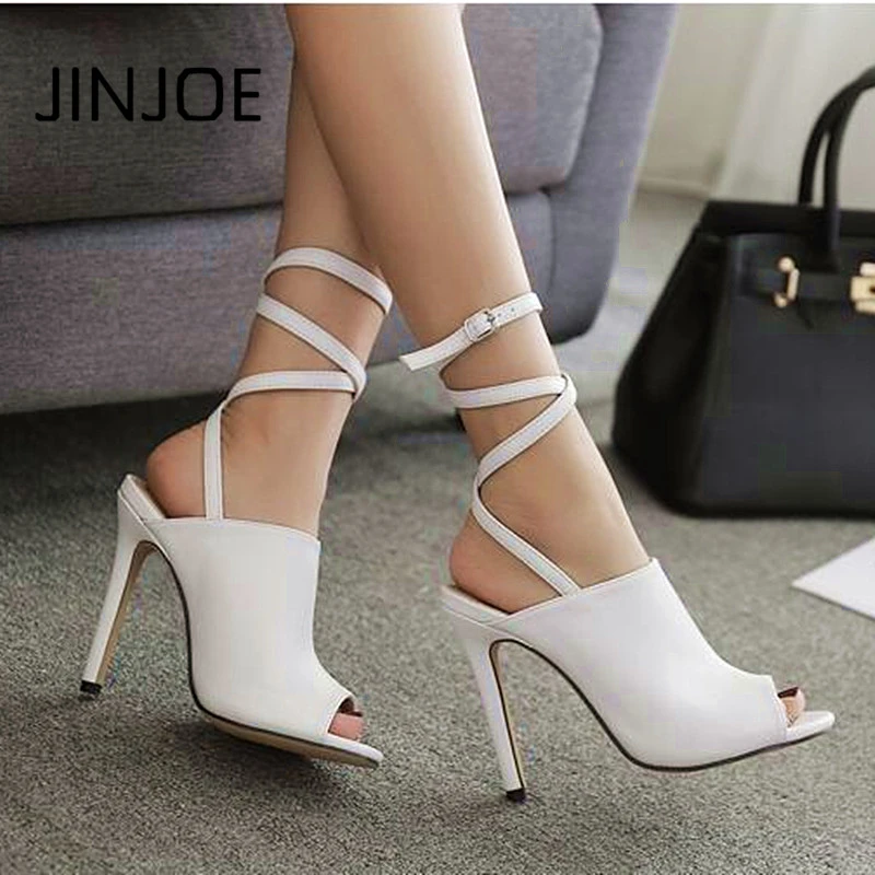Pure white heels Clearance