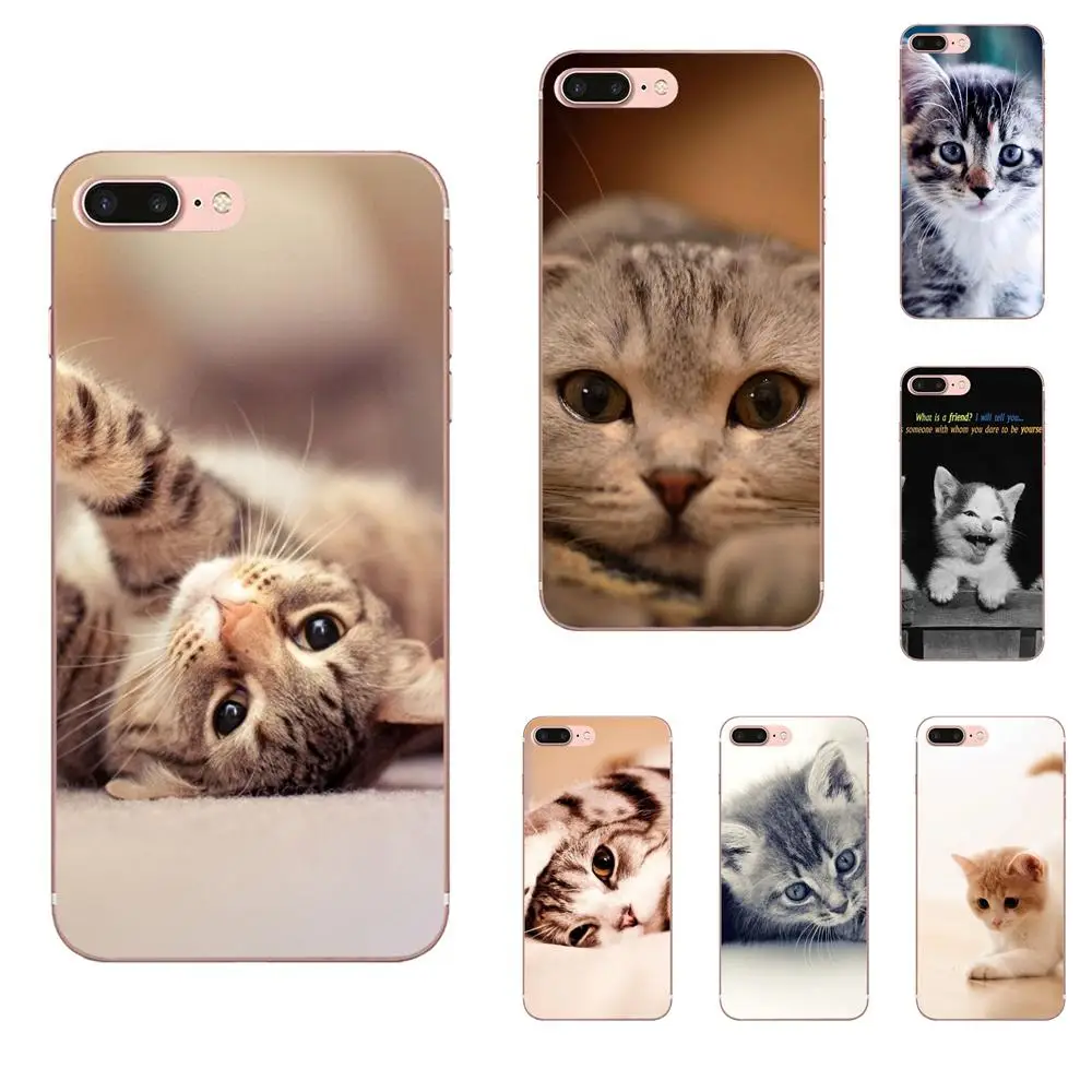 

Animal Cute Cat High Quality Soft Back For Sony Xperia Z Z1 Z2 Z3 Z4 Z5 compact Mini M2 M4 M5 T3 E3 E5 XA XA1 XZ Premium