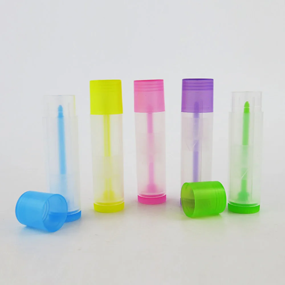 1000 x DIY 5g 5ml Lipstick Tube Lip Balm Containers Empty Cosmetic