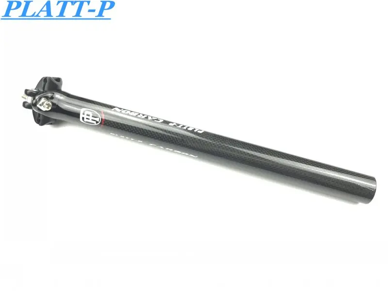 PLATT-WSS углеродный дорожный шип Carbon горный велосипед MTB Запчасти 27,2/30,8/31,6*350/400 мм подседельный штырь