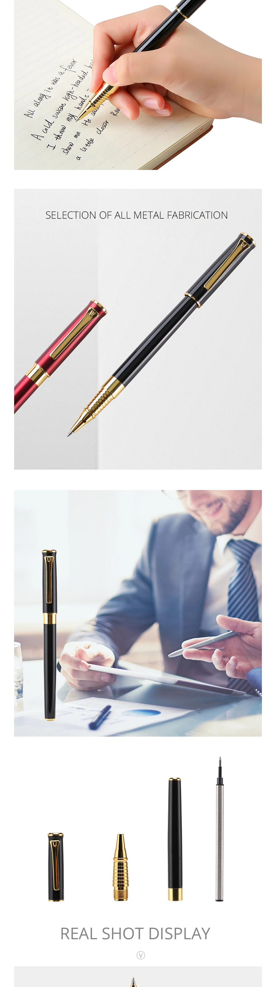 金属中性笔_款金属中性笔广告笔logo商务宝珠笔直销---阿里巴巴_02