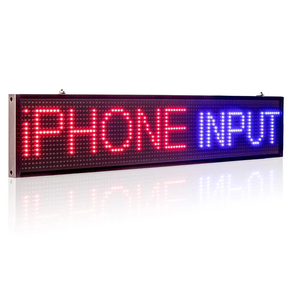 50CM P5MM RGB Led Sign Full color multicolor Programmable Scrolling Message LED Display Board Display Multi-language 50CM P5MM RGB Led Sign Full color multicolor Programmable Scrolling Message LED Display Board Display Multi-language