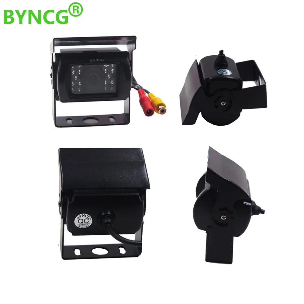 

Car Rear View Camera 12-24v Truck Bus Lorry 18 IR LED Car Rear View Reversing IR Nightvision Waterproof Car Rear View Camera
