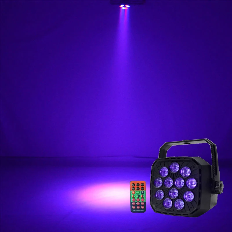 

2018 36W UV Purple LED Stage Light DMX Stage Lighting Effect Par Lamp For Party Disco Club DJ Holiday Decoration Lights