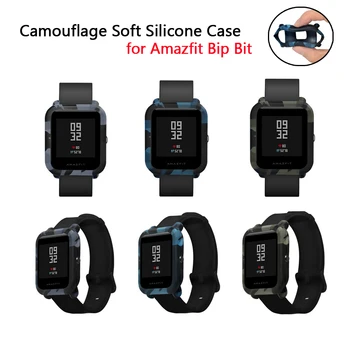 

Camouflage Frame Soft Case Cover for Xiaomi Amazfit Bip BIT PACE Lite Youth Watch Protect Shell For Xiaomi Huami Amazfit Watch