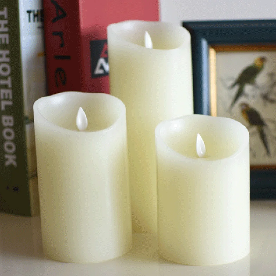 Светодиодная свеча из парафина на батарейках|wax candle lamp|candle paraffin waxcandle |