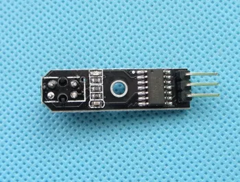 

100pcs 1 channel tracing module/ 1 way Intelligent Vehicle tracker sensor probe infrared / black white line detection