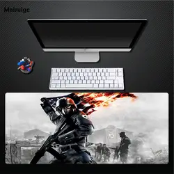 Mairuige Black Flame Home Essential Настольный нескользящий прочный резиновый коврик для мыши большого размера утолщение нескользящий 900X400 скоростной